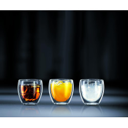Набір склянок з подвійними стінками 0,25 л, 6 шт Bodum Pavina (4558-10-12) 