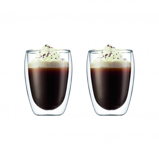 Набір склянок з подвійними стінками 0,35 л, 2 шт Bodum Pavina (4559-10)