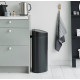 Бак для сміття Brabantia TOUCH BIN , об'єм 40 л, чорний (114946)