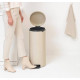 Бак для сміття Brabantia Pedal Bin 30 л молочний (149962)
