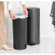 Бак для сміття Brabantia NewIcon Pedal Bin 30 л, графітовий (233524)