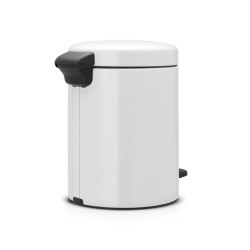 Бак для сміття Pedal Bin Brabantia newIcon, об'єм 5 л, білий (112065)