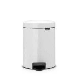 Бак для сміття Pedal Bin Brabantia newIcon, об'єм 5 л, білий (112065)