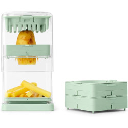 Подрібнювач для овочів Brabantia Tasty + Cook & Serve Jade Green 15,1см (145421), картоплерізка