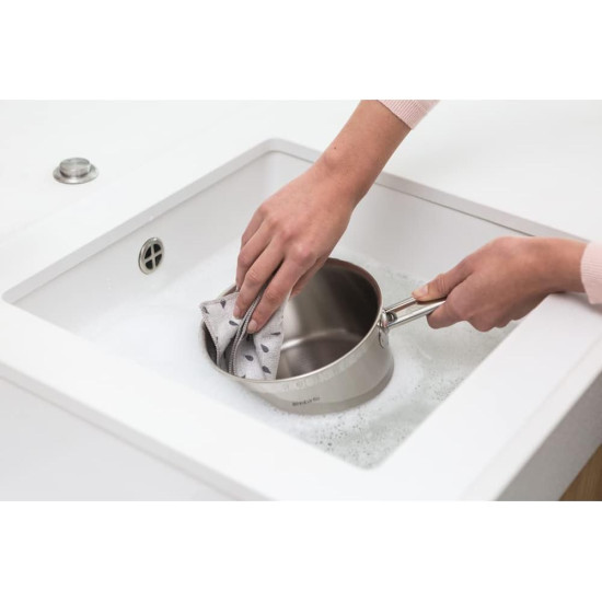 Набір серветок для посуду Brabantia , 2 шт білі (117688)