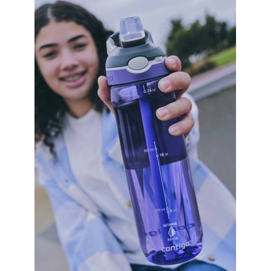 Пляшка для води Contigo Ashland 720 ml Grapevine (2191383)