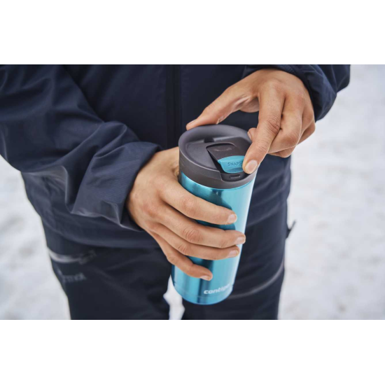Термокухоль Contigo HURON SNAPSEAL, об'єм 0,47 л, бірюзовий (2095636)