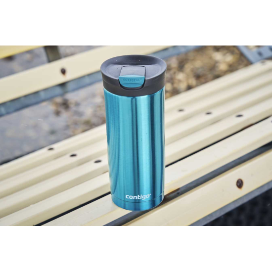 Термокухоль Contigo HURON SNAPSEAL, об'єм 0,47 л, бірюзовий (2095636)
