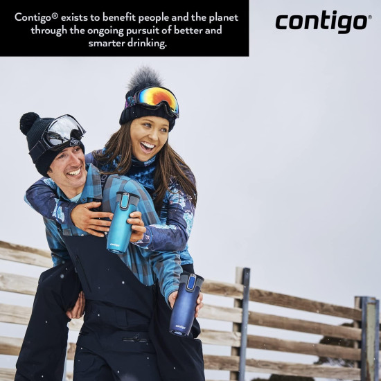 Термокухоль Contigo WEST LOOP, об'єм 0,47 л, синій (2095799)