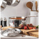 Ківш з кришкою De Buyer Affinity, 16 см, 1,8 л (3746.16)