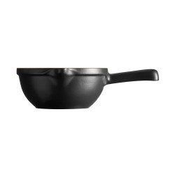 Ківш керамічний Emile Henry BBQ 1.1 л 28х19,5х8 см чорний (712902)