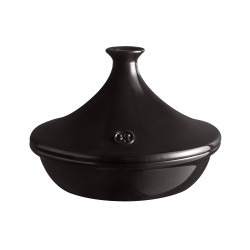 Таджин Cookware Fusain Emile Henry, 27 см, 2 л, чорний, тажин (795626)