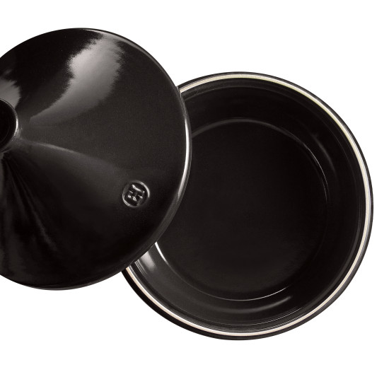 Тажин Cookware Emile Henry, 32 см, 3 л,чорний тажин (795632)
