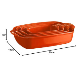 Форма для запікання Emile Henry Ovenware 29,5x19 см оранж (769650)