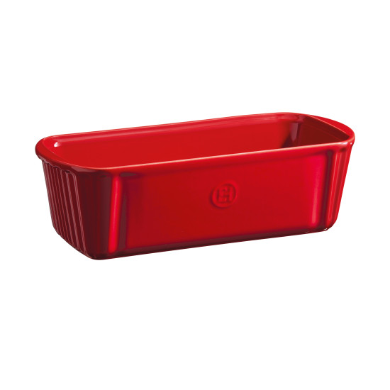Форма для запікання прямокутна Emile Henry Bakeware 31x13 см, червона кекс (346180)