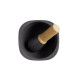 Ступка Emile Henry Kitchen Tools 0.9 л, 15x15.8x9.6 см, графіт (710257)