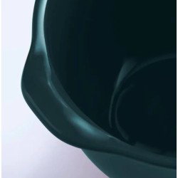 Форма для гратена Emile Henry OVENWARE, діаметр 14 см, висота 8 см, смарагдовий