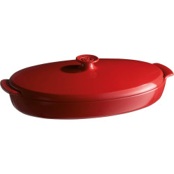Форма для запікання Emile Henry Ovenware 30.5x17.5x9 см 0.9 л червоний папільот (348441)