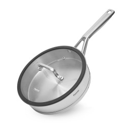 Сковорода з кришкою Fissman Fabia 24 см (15267)