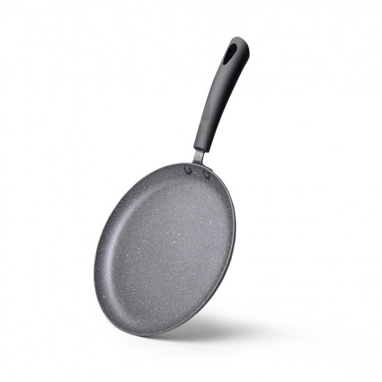 Пательня для млинців GREY STONE від Fissman 23x2 см (алюміній з антипригарним покриттям)