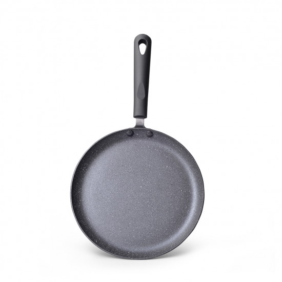 Пательня для млинців GREY STONE від Fissman 23x2 см (алюміній з антипригарним покриттям)