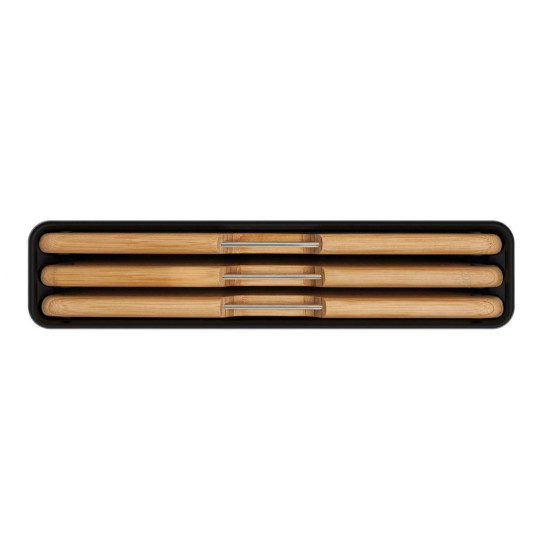 Набір обробних дощок Folio Steel Bamboo з 3 шт Joseph Joseph (60229)