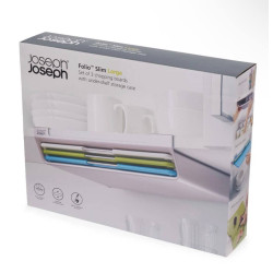 Набір дощок обробних з підставкою 3 шт. Joseph Joseph Folio Slim Large підвісні 60235