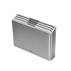 Набір дощок Joseph Joseph Folio Steel 4 шт. в кейсі з нержавіючої сталі (1000072)