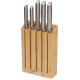 Набір ножів з бамбуковою підставкою Joseph Joseph Elevate Steel Knives Bamboo, 5 шт