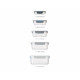 Набір контейнерів Joseph Joseph Nest Storage Sky, 5 шт (81105)