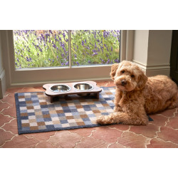 Килим Turtle Mat Neutral Squares 60x85 см (365510)