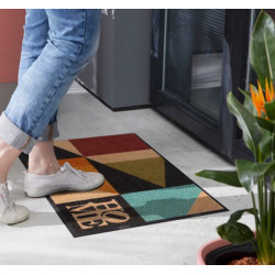 Килим придверний 50x75 см Wash+Dry Retro Shapes (074543)