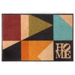 Килим придверний 50x75 см Wash+Dry Retro Shapes (074543)