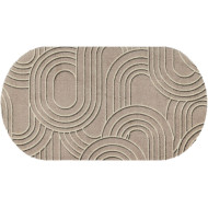 Килим 50x90 см Wash+Dry Sand Twist, доріжка, овал (065442)
