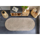 Килим 50x90 см Wash+Dry Sand Twist, доріжка, овал (065442)
