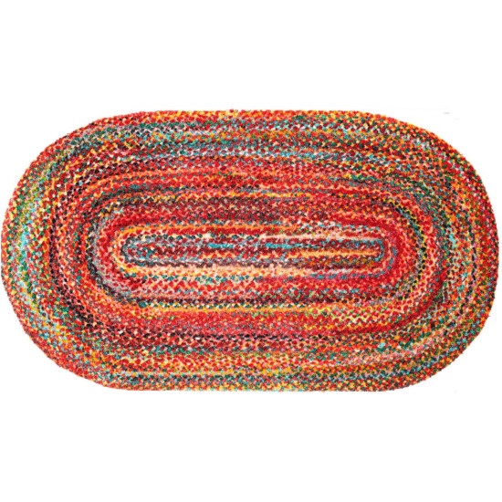 Килим 50x90 см Wash+Dry Wovells Wovells, доріжка, овал (057478)