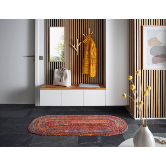 Килим 50x90 см Wash+Dry Wovells Wovells, доріжка, овал (057478)
