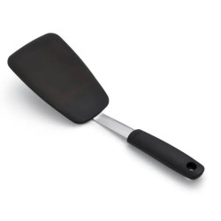 Лопатка кухонна OXO GOOD GRIPS, довжина 32 см, срібляста з чорним (1071534)