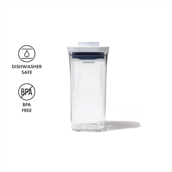 Контейнер для сипучих OXO, 8х8x16 см, 0,5 л, ємність герметична