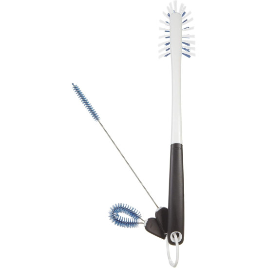 Набір щіток Oxo Cleaning Products для чищення пляшок 3-в-1