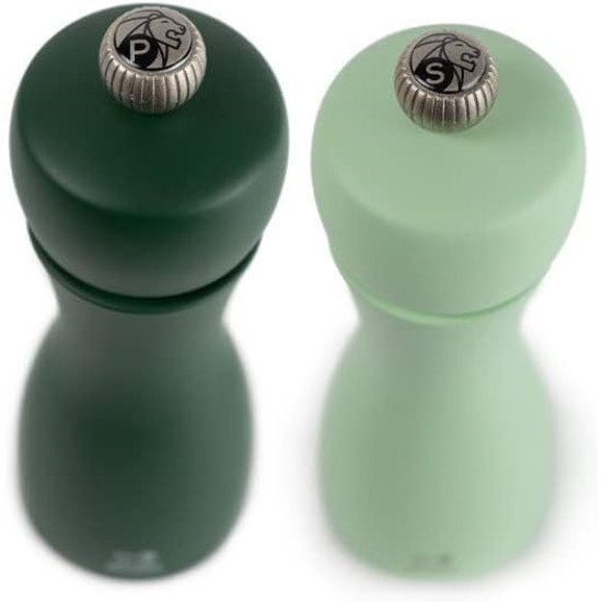 Набір млинків для солі та перцю Tahiti Seafoam & Mint, 15 см, зелені (2/42950)