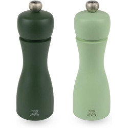 Набір млинків для солі та перцю Tahiti Seafoam & Mint, 15 см, зелені (2/42950)