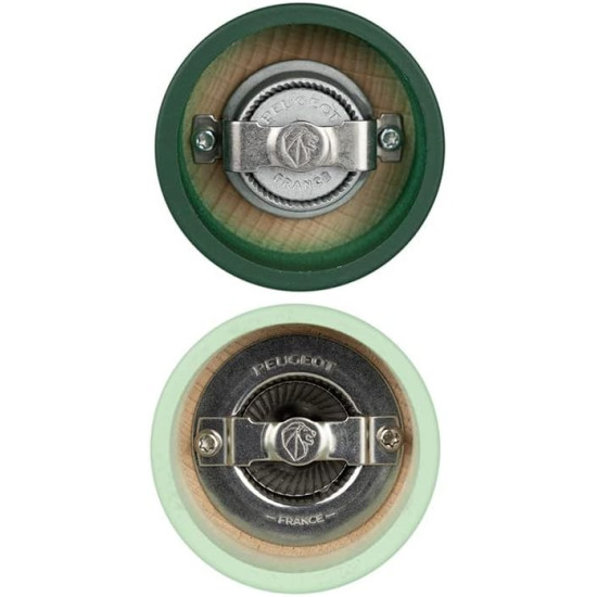 Набір млинків для солі та перцю Tahiti Seafoam & Mint, 15 см, зелені (2/42950)