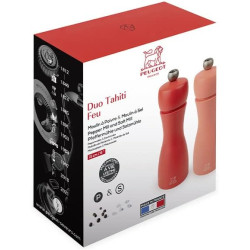 Набір млинків для солі та перцю Tahiti Brick Red & Flame Red, 15 см, оранж (2/42974)