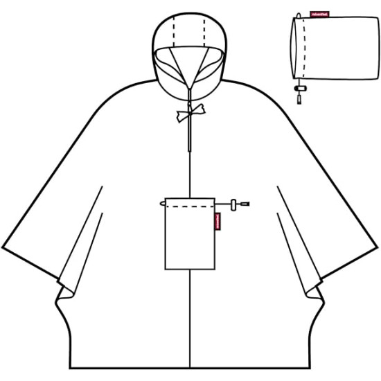 Дощовик Reisenthel 141x93 см (15х21х3 см) Leo (AN6048)