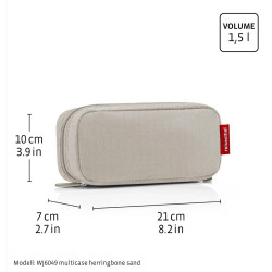 Косметичка Reisenthel multicase 21x10x7 см, 1,5 л (WJ7075)