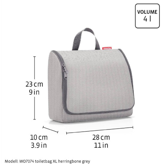 Косметичка Reisenthel Toiletbag XL 28x23x10 см 4 л з гачком (WO6041)