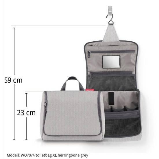 Косметичка Reisenthel Toiletbag XL 28x23x10 см 4 л з гачком (WO6041)