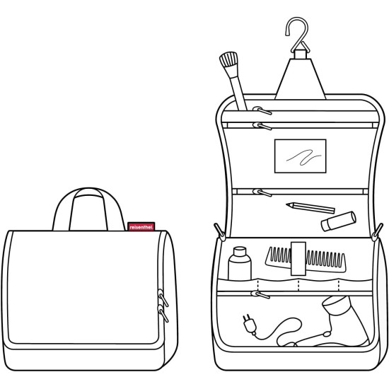 Косметичка Reisenthel Toiletbag XL 28x23x10 см, 4 л з гачком (WO6048)