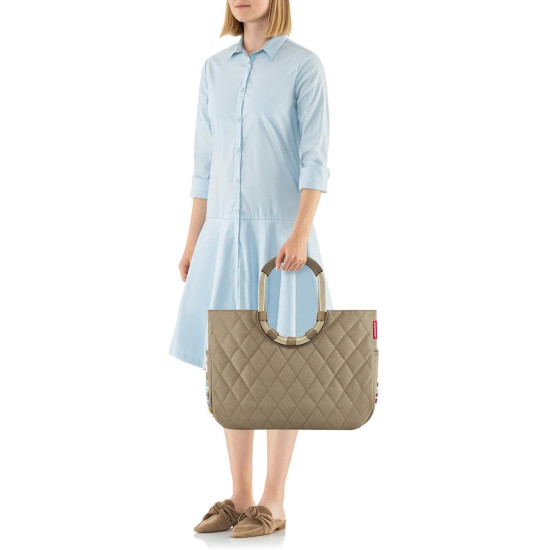Сумка Reisenthel loopshopper 46*34,5*25 см оливковий